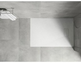 Mexen Hugo, SMC téglalap alakú zuhanytálca 130 x 70 cm, fehér, 42107013