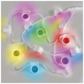 LED RGBIC+CCT Dekoratív lánc GoSmart 12xLED/7W/230V 255 cm Wi-Fi Tuya