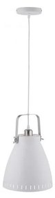 JUST LIGHT. 11060-16 - Csillár zsinóron EVA 1xE27/60W/230V átm. 26,5 cm fehér