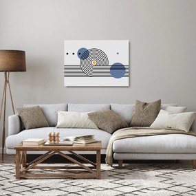 Üveg kép - Minimalista absztrakció N⁰1 (70x50 cm)