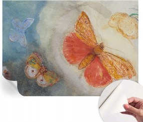 Öntapadós fotótapéta Nappaliba és Hálószobába Színes pillangók 208x146