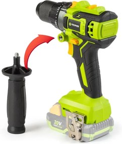 Fieldmann - Vezeték nélküli ütvefúró 20V