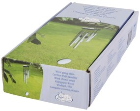 Ezüstszínű szélcsengő, magasság 56,5 cm - Esschert Design
