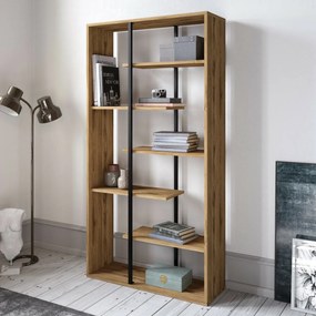 Presto Black and Walnut könyvtár