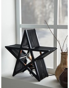 Fekete karácsonyi fénydekoráció Bamboo – Markslöjd