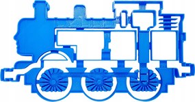 Mozdony alakú tortaforma