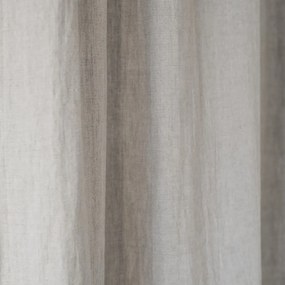 Night Time bézs len függöny, 275 x 140 cm - Linen Tales