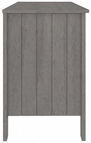 HAMAR világosszürke tömör fenyőfa íróasztal 113 x 50 x 75 cm