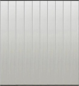 vidaXL fekete szúnyogháló ajtóra 10 részes hálós függönnyel 240x240 cm