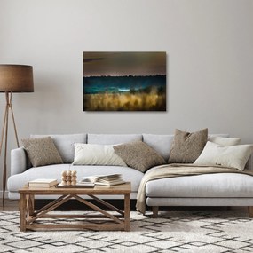 Kép - Hegyi táj (üvegen) (70x50 cm)