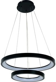 Brilagi - LED dimmelhető kábeles függeszték FALCON SLIM LED/68W/230V átm. 50 cm fekete +DO