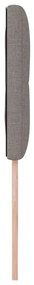 Fejtámla Gombos Taupe 90 cm Szövet