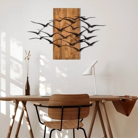 Migration fém fali dekoráció, 86×58 cm