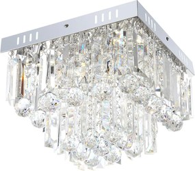 Mennyezeti Lámpa Kristály CLEO GLOBO-68594-6A