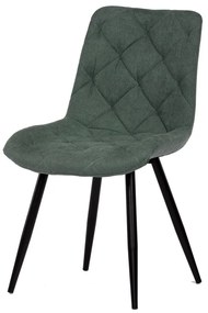 Scaun de sufragerie modern verde CT-382