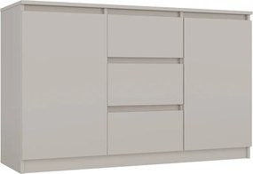 2D4S 120 komód 2 ajtó + 3 fiók, kasmír