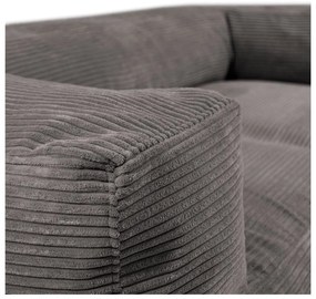 Téglavörös kordbársony babzsákfotel Sofa MooG – SLOWDOWN