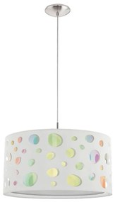 Eglo 202528 - MONEDA gyermek függeszték zsinóron, 1xE27/60W/230V