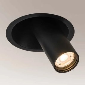 Shilo 7804 - Beépíthető spotlámpa YAKUMO 1xGU10//MR11/15W/230V fekete