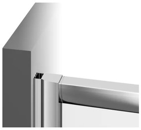 Ravak 1LV40100ZG - BLIX négyrészes sarokzuhanykabin 80x80 cm, fehér