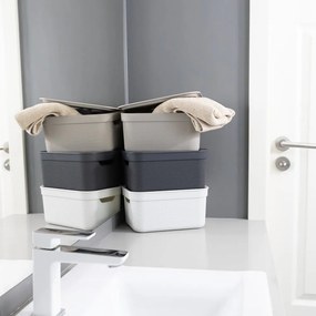 Műanyag tárolódoboz fedéllel Deco - Rotho
