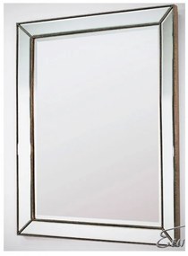 Clariee gyöngyfüzér dekor tükör 76x101 cm