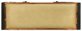 pad szekrény multicolor 100x35x50 cm tömör újrahasznosított fa