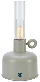 Szürkésbézs LED asztali lámpa (magasság 22 cm) Astrid – Markslöjd