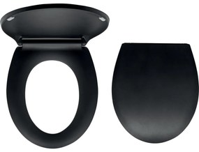 Novaservis - SoftClose duroplast WC-ülőke/fekete