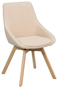 Bézs étkezőszék szett 2 db-os Alison – Rowico