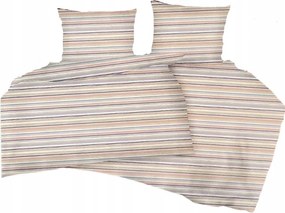 Szatén ágyneműhuzat garnitúra Pamut 160X200 csíkos