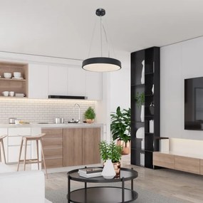 Rabalux 71039 - TESIA LED csillár kábellel, 36W, 230V, 3000K, fekete