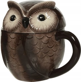 Bögre Bagoly fedővel