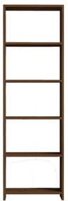 könyvespolc New - Walnut