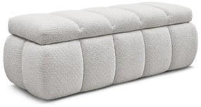 Világosszürke buklé pad – Bobochic Paris