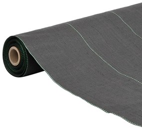 fekete PP talajtakaró membrán 0,5x100 m