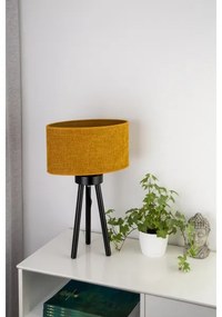 Duolla - Asztali lámpa OVAL 1xE27/15W/230V átm. 30 cm barna