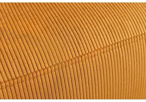 Okkersárga bársony sarokkanapé Enjoy – Bobochic Paris