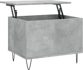vidaXL betonszürke szerelt fa dohányzóasztal 60 x 44,5 x 45 cm