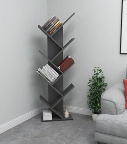 Hitit könyvespolc, antracit, 46 cm