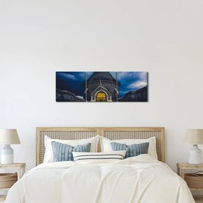 Kép - A vihar előtt (órával) (90x30 cm)