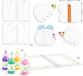 Ujjfestő készlet - Kicsi formák - Magic finger painting, Small forms