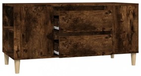 füstös tölgy színű szerelt fa TV-szekrény 102x44,5x50 cm