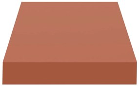 vidaXL Falpolc Falra szerelhető 2 pcs Piros 50 x 23 x 4 cm Faanyag