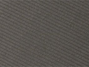 Szürkésbarna kordbársony kanapé 250 cm Tina – Bobochic Paris