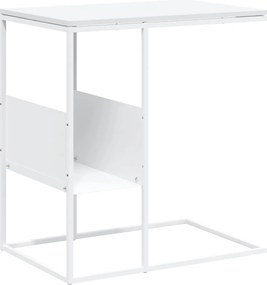 vidaXL fehér szerelt fa kisasztal 55x36x59,5 cm