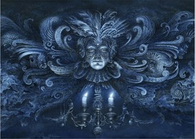 Kép - sötét barokk (70x50 cm)