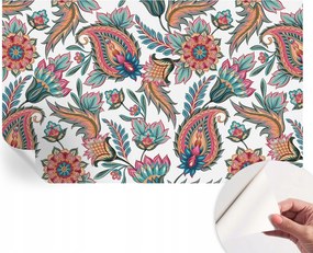 Öntapadós tapéta Fali furnér 3D hatás Keleti minta 416x254 cm