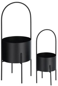 Fém kaspó szett 2 db-os ø 25 cm Mash – Kave Home