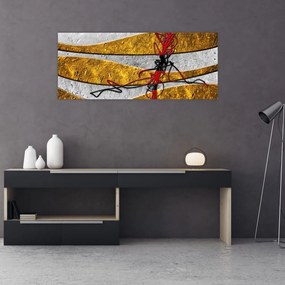 Absztrakt kép (120x50 cm)